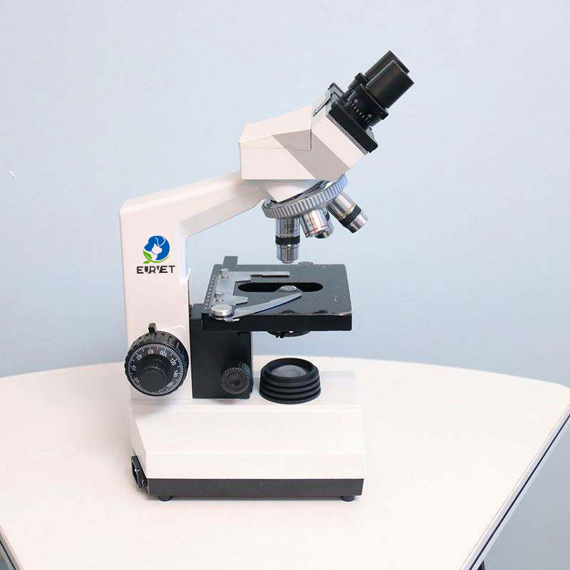 EUR VET Superior Quality Biological Microscope Equipment Veterinary Microscope for Pet Dog Clinics-for Diagnosis