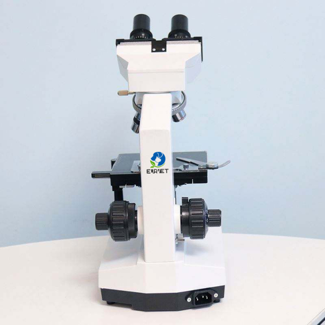 EUR VET Superior Quality Biological Microscope Equipment Veterinary Microscope for Pet Dog Clinics-for Diagnosis