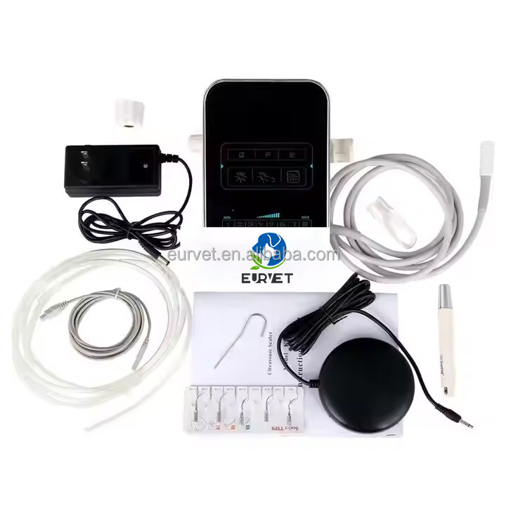 EUR PET Low Price Medical Portable Dental Scaler Machine Veterinary Ultrasonic Scaler Pet Teeth Cleaning Machine