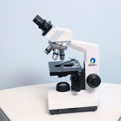 EUR VET Superior Quality Biological Microscope Equipment Veterinary Microscope for Pet Dog Clinics-for Diagnosis