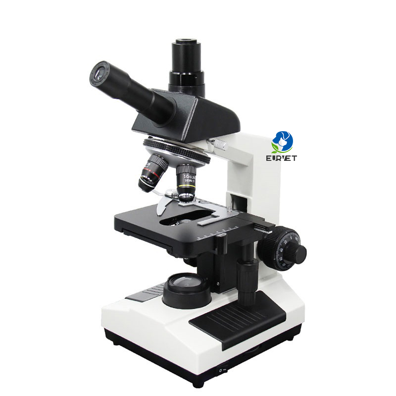 EURVET Cheap  Blood Analysis Xsz 107bn Factory Prices 1000x 1600x Led School Student Binocular Biological Microscope