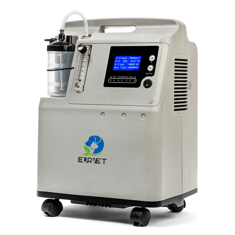 EURPET Reliable Veterinary Hospital Clinic Operating Room Use Equipment Portable Oxygen Concentrator