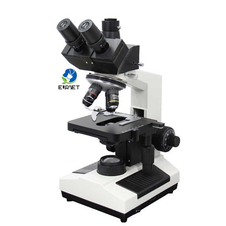 EURVET Cheap  Blood Analysis Xsz 107bn Factory Prices 1000x 1600x Led School Student Binocular Biological Microscope