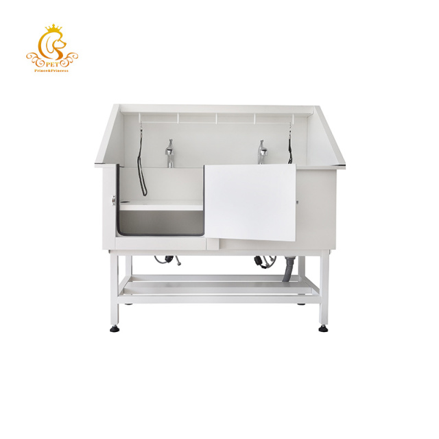 EUR PET Multifunction Portable Stainless Steel Cat Pet Shower Dog Wash Spa Grooming Bath Tub Bathtub Sink