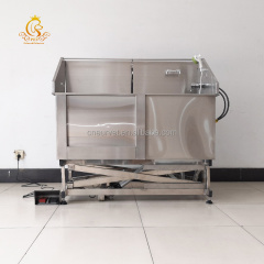 EUR PET Stainless Steel Electric Dog Bathing Station Height Adjustable Pet Washing Station Metal Pet Wash Bath Station