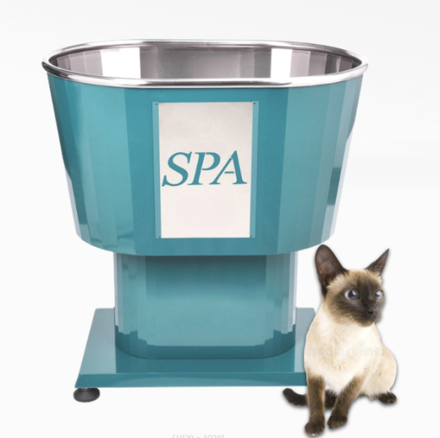 EUR PET Wholesale Price Hot Sale Stainless Steel Wash Station Dog for Pet Grooming Salon Portable Dog Spa Bath Tub