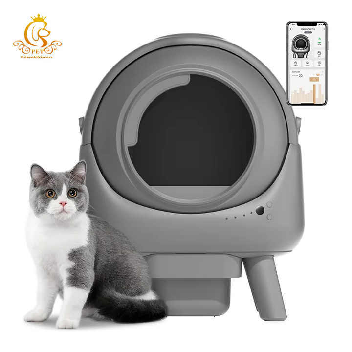 EUR PET New Design  App Control Intelligent Smart Self Cleaning Litter Box for Cats Automatic Cat Toilet Litter Box
