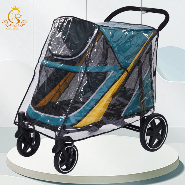 EUR PET New Model Factory Wholesale Low Price Good Quality Dog Stroller for Larger Dogs