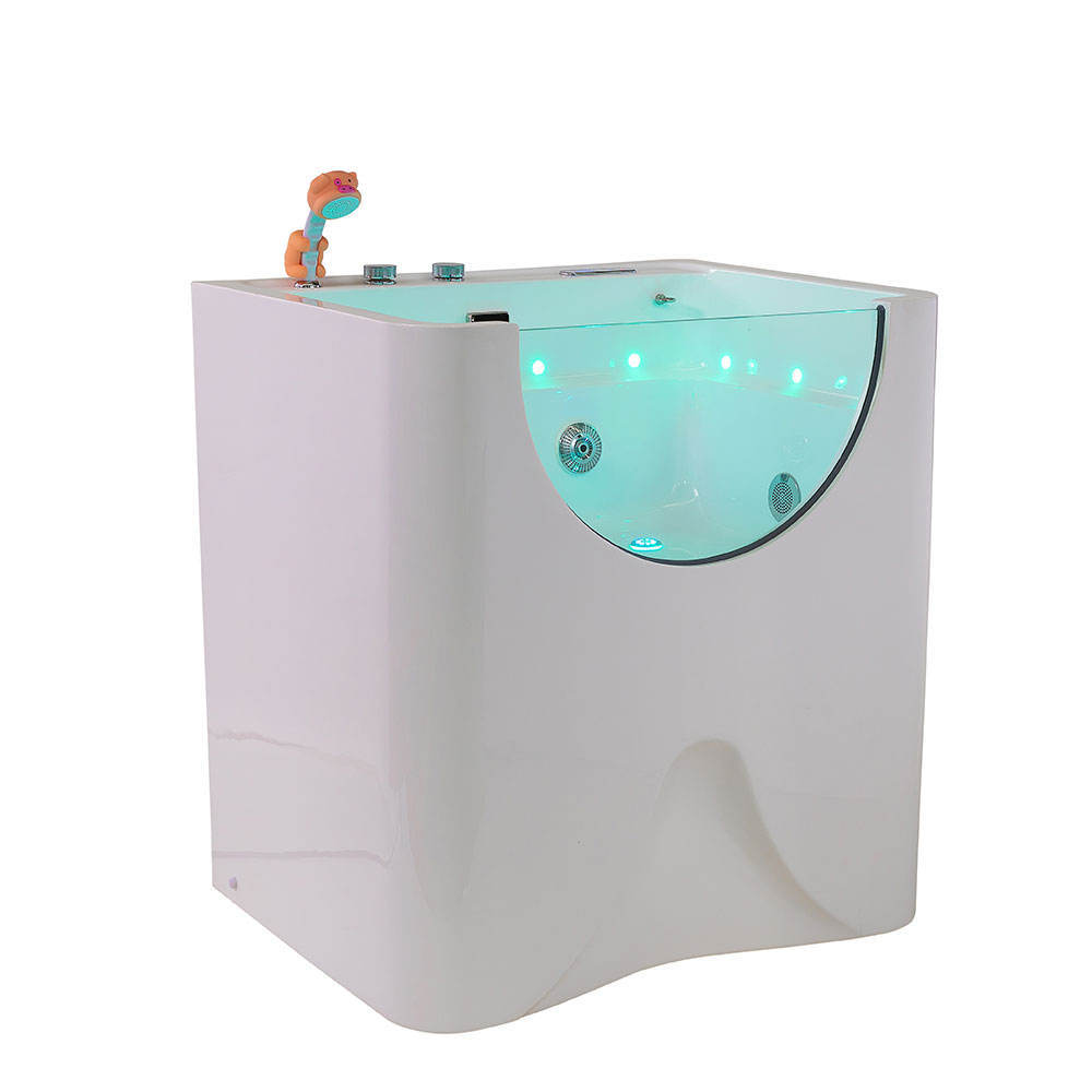 EUR PET Electric Pet Spa Bathtub Ozone Milk Bath Acrylic Bathtub for Dog & Cat Grooming for Pet Cleaning & Bathing