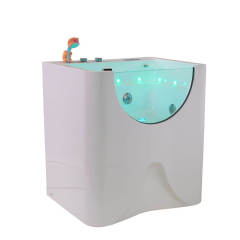 EUR PET Electric Pet Spa Bathtub Ozone Milk Bath Acrylic Bathtub for Dog & Cat Grooming for Pet Cleaning & Bathing