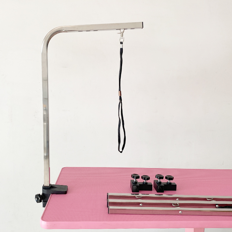 EG-1  PVC Anti-slip Electric Lifting Square Grooming Table for Pet Haircutting, Shaving, Trimming and Styling