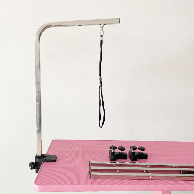 EG-1  PVC Anti-slip Electric Lifting Square Grooming Table for Pet Haircutting, Shaving, Trimming and Styling
