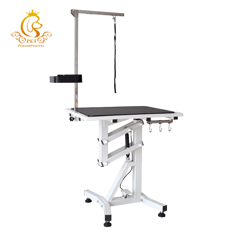 EUR PET Most Popular Hydraulic Dog Grooming Table with Arm Hydraulic Air Lifting Pet Grooming Table for Pet Grooming Shops