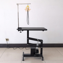 EUR PET Cats and Dogs Treat on Led Electric Lifting Large Grooming Table With Steel Coating Legs for Pet Shop