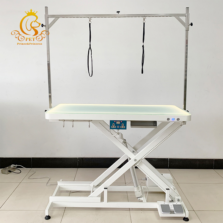 EUR PET  Multifunctional  LED Lighting Electric Dog Grooming Table Height Adjustable Easy Use Pet Salon Equipment Cats Dogs