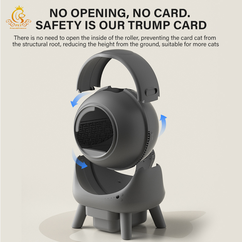 EUR PET New Design  App Control Intelligent Smart Self Cleaning Litter Box for Cats Automatic Cat Toilet Litter Box