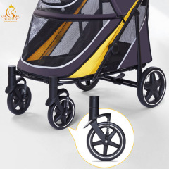 EUR PET New Model Factory Wholesale Low Price Good Quality Dog Stroller for Larger Dogs
