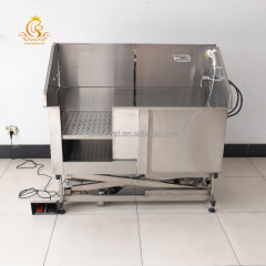 EUR PET Stainless Steel Electric Dog Bathing Station Height Adjustable Pet Washing Station Metal Pet Wash Bath Station