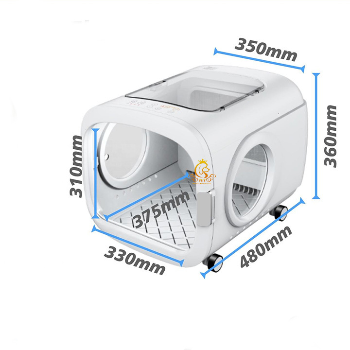 EUR PET Smart Dry Room Cat Hair Drying Cabinet Pet Dryer With All-round Protection