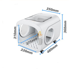 EUR PET Smart Dry Room Cat Hair Drying Cabinet Pet Dryer With All-round Protection