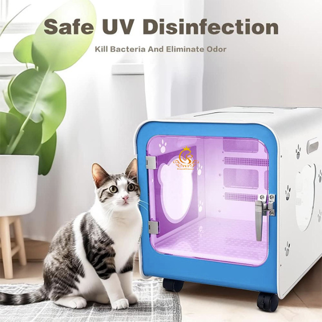 EUR PET Professional Smart Pet Hair Dryer Cabinet Veterinary Equipment for Pet Cleaning and Bathing