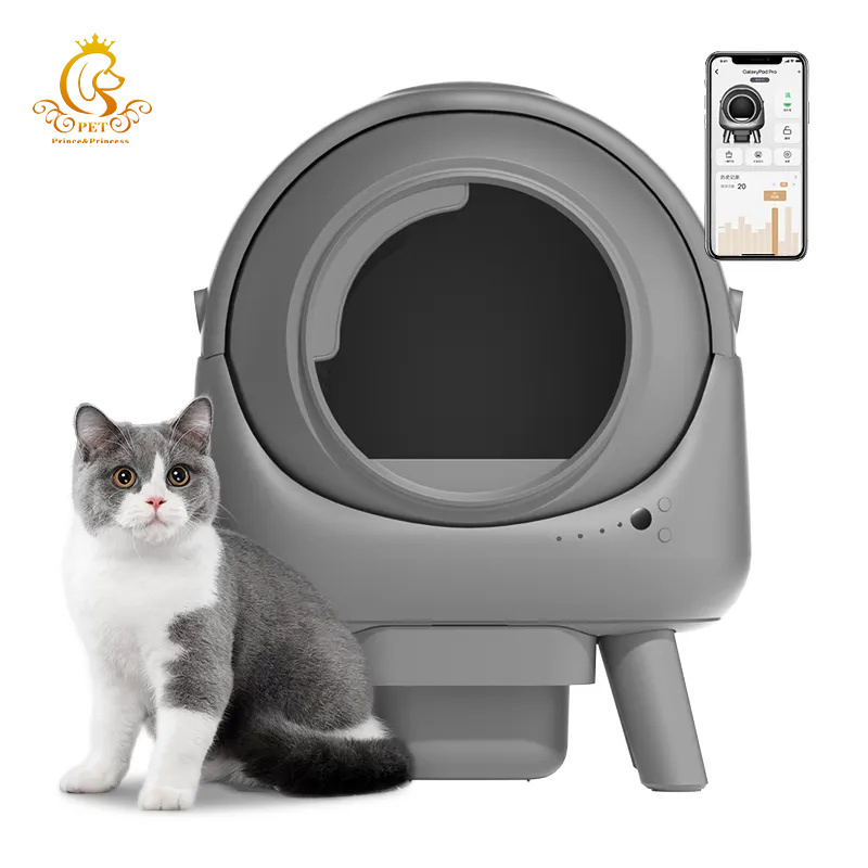 EUR PET New Design  App Control Intelligent Smart Self Cleaning Litter Box for Cats Automatic Cat Toilet Litter Box