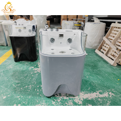 EUR PET Wholesale Freestanding Acrylic Pet Grooming Bath Tub Pet Spa Whirlpool Massage Bathtub for Pets