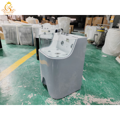 EUR PET Wholesale Freestanding Acrylic Pet Grooming Bath Tub Pet Spa Whirlpool Massage Bathtub for Pets