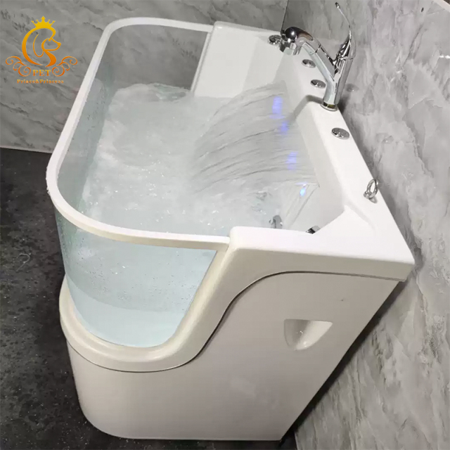 EUR PET Manufacturer Direct Wholesale New Pet Shop Supplies Spa Machine Cat and Dog Bathtub Pet Bathtub for Spa Shower