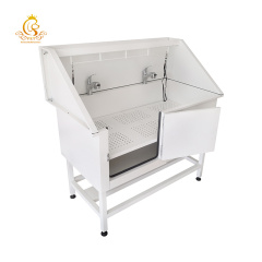 EUR PET Multifunction Portable Stainless Steel Cat Pet Shower Dog Wash Spa Grooming Bath Tub Bathtub Sink
