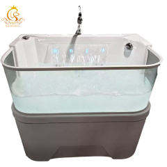 EUR PET Manufacturer Direct Wholesale New Pet Shop Supplies Spa Machine Cat and Dog Bathtub Pet Bathtub for Spa Shower