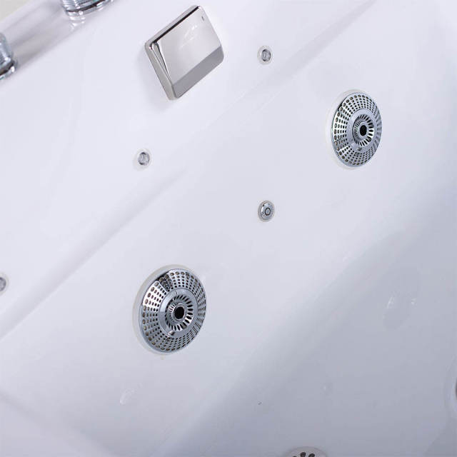 EUR PET Modern Design Bath Freestanding Pets Bathtub Functional Led Bubbles Whirlpool Spa Tub Pets Massage Bathtub