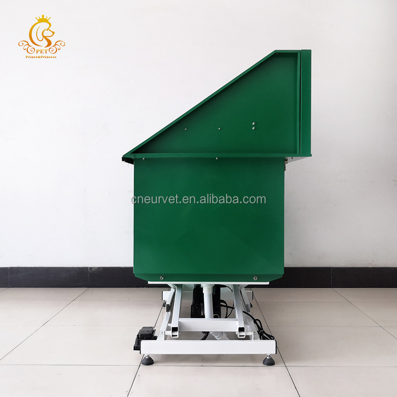 EUR PET Wash Pet Grooming Tubs Portable Electric Lifting Dog Bath Tub Folding Stainless Steel Pet Tub
