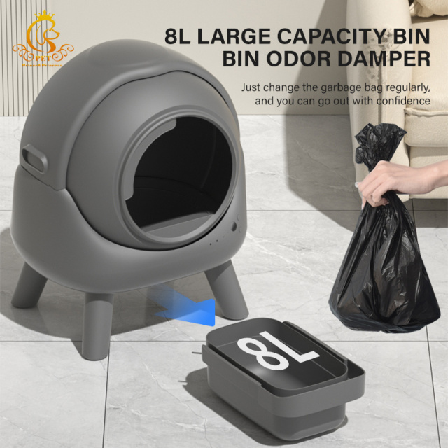 EUR PET New Design  App Control Intelligent Smart Self Cleaning Litter Box for Cats Automatic Cat Toilet Litter Box