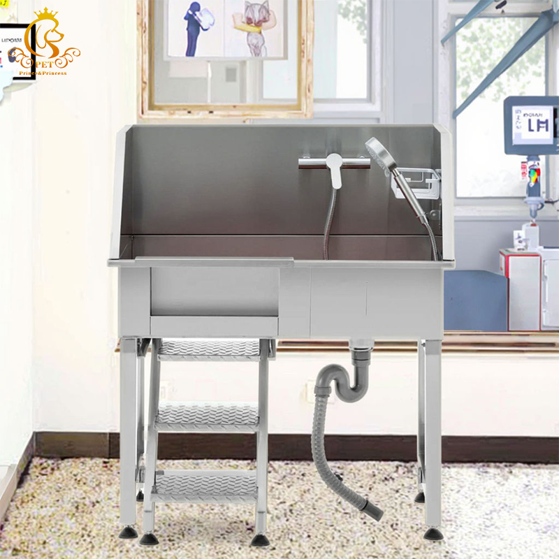 EUR PET Wholesale Stainless Steel Pet Grooming Tub and Bathing Station Premium Cleaning & Bathing Tool for Pets