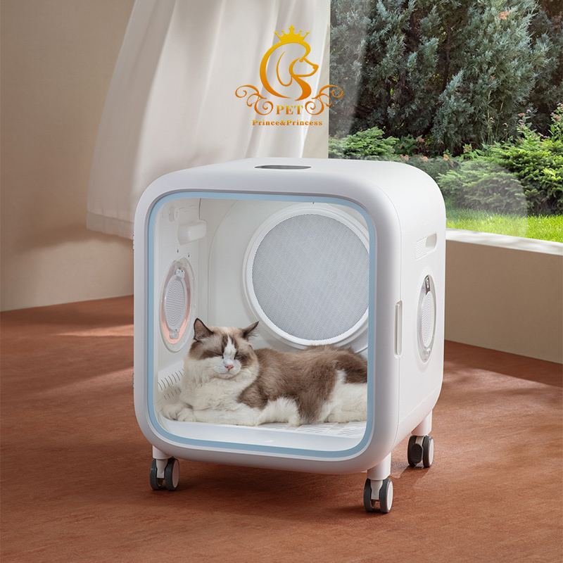 EUR PET Intelligent Automatic ABS Pet Dryer Cat and Dog Hair Drying Box with Natural Wind Plastic Grooming Tool