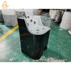 EUR PET Wholesale Freestanding Acrylic Pet Grooming Bath Tub Pet Spa Whirlpool Massage Bathtub for Pets