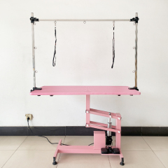 EG-1  PVC Anti-slip Electric Lifting Square Grooming Table for Pet Haircutting, Shaving, Trimming and Styling