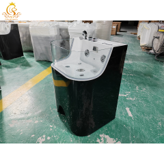 EUR PET Wholesale Freestanding Acrylic Pet Grooming Bath Tub Pet Spa Whirlpool Massage Bathtub for Pets