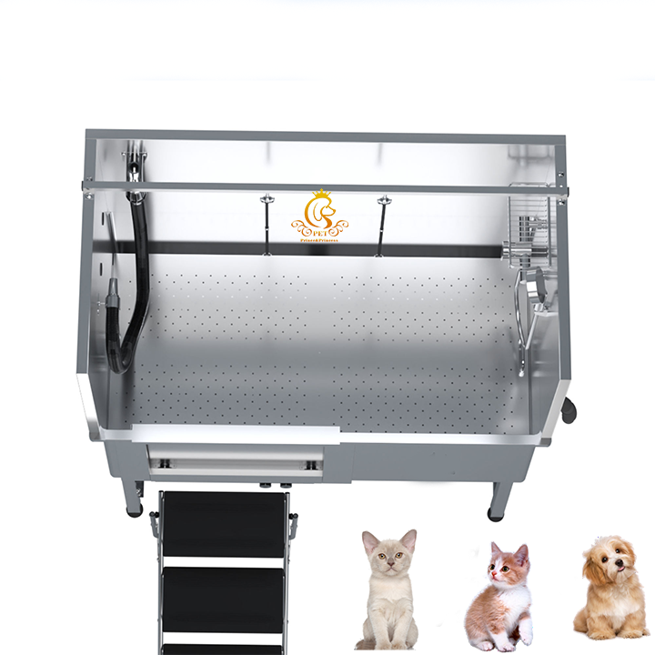 EUR PET Eco-friendly Luxury Dog Grooming Tub Pet Cleaning Bathing for Small Large Dogs Stainless Steel Novel Design for Dog