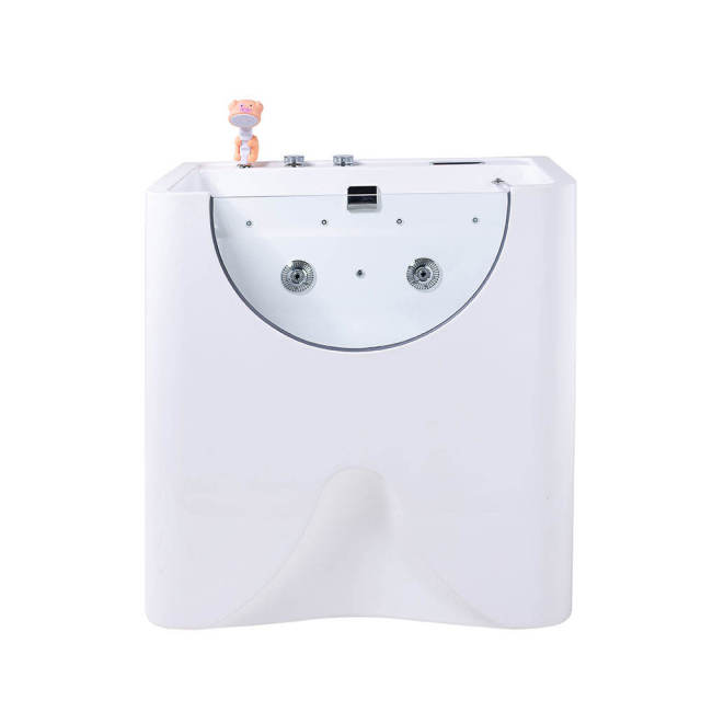 EUR PET Modern Design Bath Freestanding Pets Bathtub Functional Led Bubbles Whirlpool Spa Tub Pets Massage Bathtub