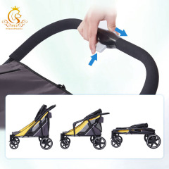 EUR PET New Model Factory Wholesale Low Price Good Quality Dog Stroller for Larger Dogs