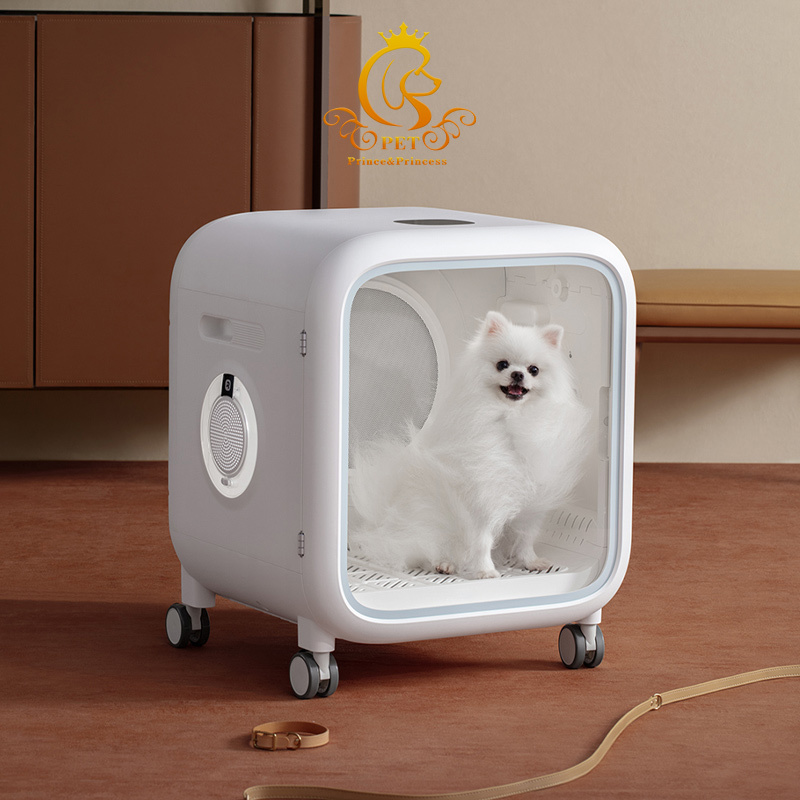 EUR PET Intelligent Automatic ABS Pet Dryer Cat and Dog Hair Drying Box with Natural Wind Plastic Grooming Tool