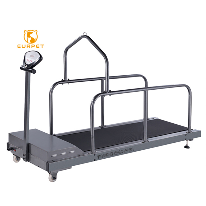 EUR VET Portable Metal Treadmills for Pets for Home Use Walking Running Exercise Treadmill Curved LED Display.