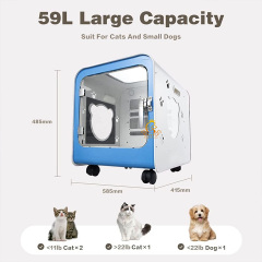 EUR PET Professional Smart Pet Hair Dryer Cabinet Veterinary Equipment for Pet Cleaning and Bathing