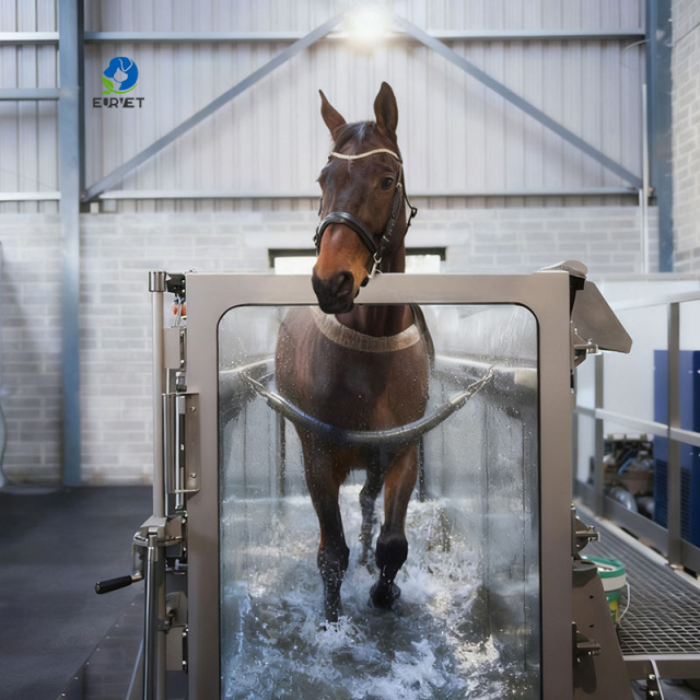 EUR PET High Speed Equine Horse Underwater Aqua Treadmill with Stainless Steel Construction Soft & Eco-Friendly Design