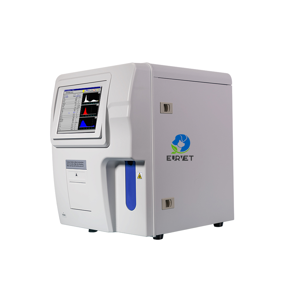 EURVET Good Quality Touch Screen Full-auto Human&Vet Hematology Analyzer 3 Part With Open System