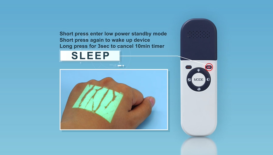 EUR VET Factory Price  Veterinary Equipment Vein Portable Finder and Locator Vain Viewer Infrared Human Facial Body