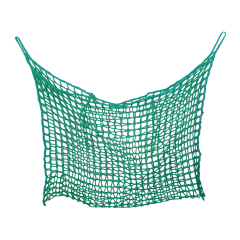 PP Slow Feeder Hay Nets for Horse Ingesting Hay Netting 4 ft X 3 ft Size with Hang Loops and Tie Rope in the Middle