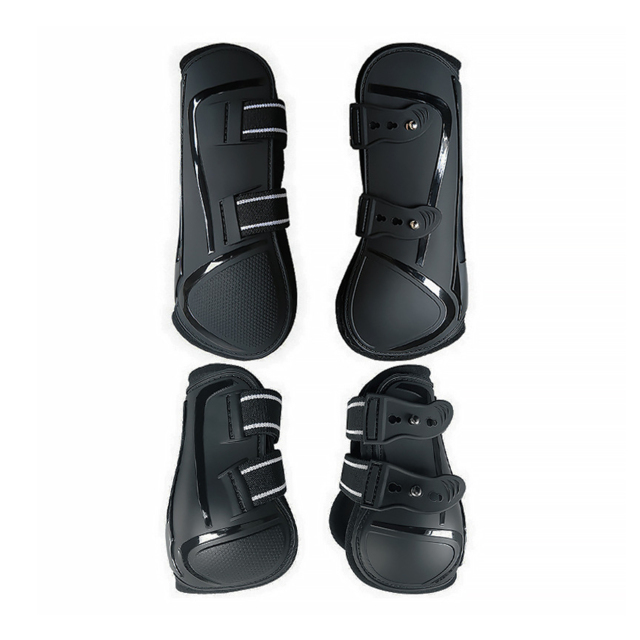 Horse Legs Protection Tendon Boots Protective Horse Splint Boots One Set With Two Pieces Front and Two Pieces Hind